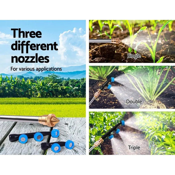 Giantz Weed Sprayer 5M Boom Spot Spray Tank ATV Trailer Tractor 100L Deals499