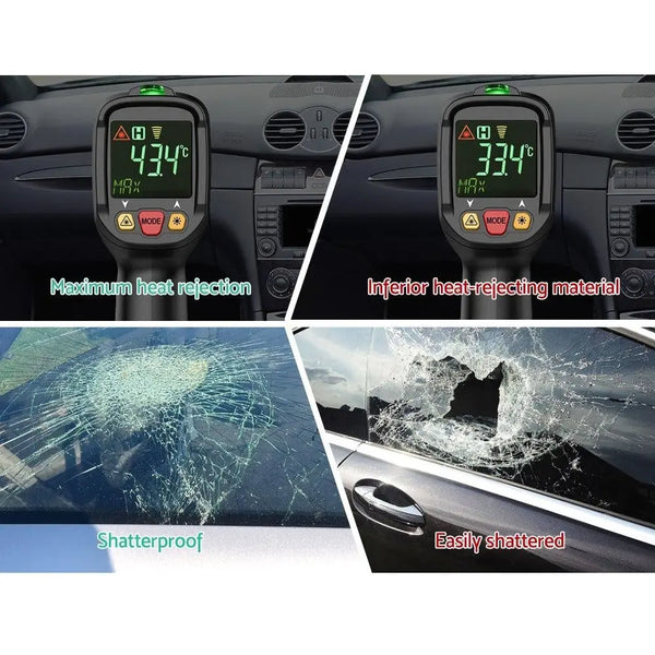 Giantz Window Tint Film Black Commercial Car Auto House Glass 76cm X 7m VLT 35% Deals499