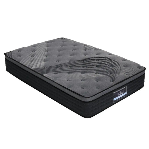 Giselle Bedding Alanya Euro Top Pocket Spring Mattress 34cm Thick Single Giselle