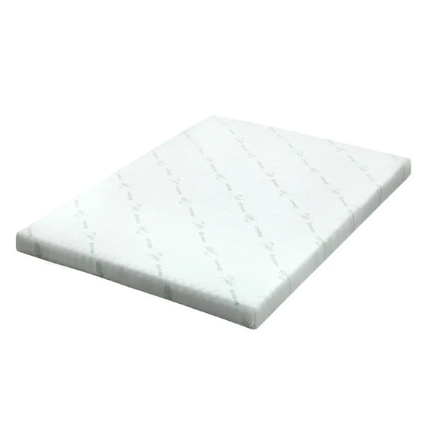 Giselle Bedding Cool Gel Memory Foam Mattress Topper w/Bamboo Cover 10cm - Queen Giselle