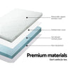 Giselle Bedding Cool Gel Memory Foam Mattress Topper w/Bamboo Cover 10cm - Queen Giselle