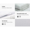 Giselle Bedding Cool Gel Memory Foam Mattress Topper w/Bamboo Cover 10cm - Queen Giselle