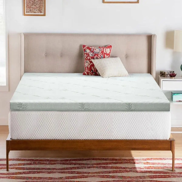Giselle Bedding Cool Gel Memory Foam Mattress Topper w/Bamboo Cover 10cm - Queen Giselle
