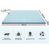 Giselle Bedding Cool Gel Memory Foam Mattress Topper w/Bamboo Cover 5cm - Double Giselle