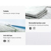 Giselle Bedding Cool Gel Memory Foam Mattress Topper w/Bamboo Cover 5cm - Queen Giselle