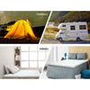 Giselle Bedding Cool Gel Memory Foam Mattress Topper w/Bamboo Cover 5cm - Queen Giselle