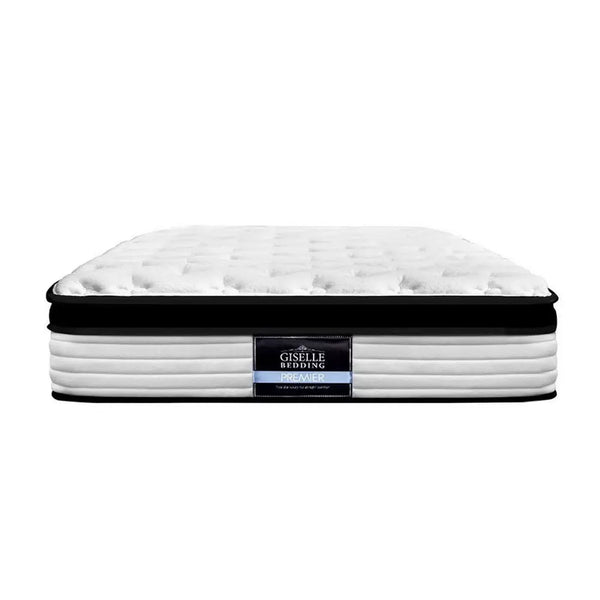 Giselle Bedding Devon Euro Top Pocket Spring Mattress 31cm Thick Single Giselle