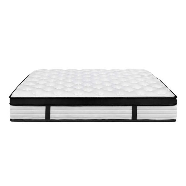Giselle Bedding Devon Euro Top Pocket Spring Mattress 31cm Thick Single Giselle
