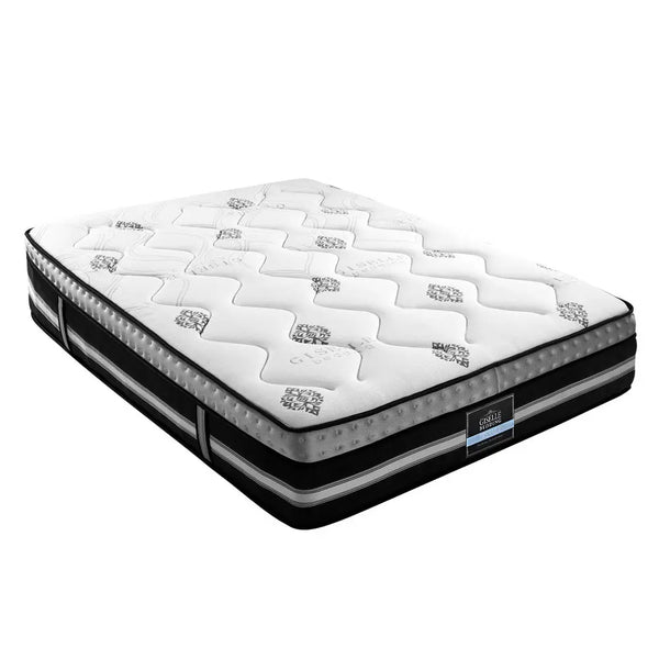 Giselle Bedding Galaxy Euro Top Cool Gel Pocket Spring Mattress 35cm Thick  Queen Giselle