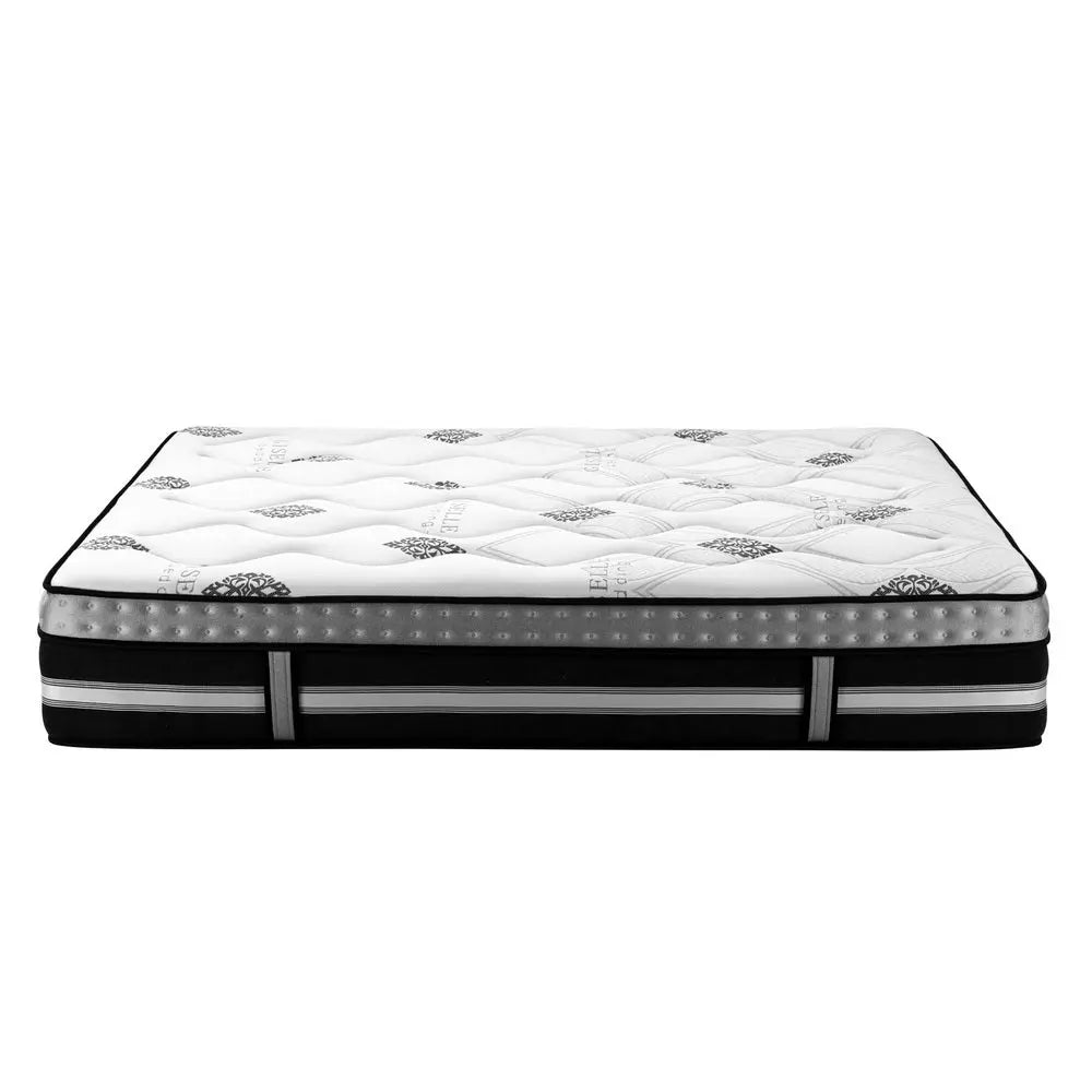 Giselle Bedding Galaxy Euro Top Cool Gel Pocket Spring Mattress 35cm Thick  Queen Giselle