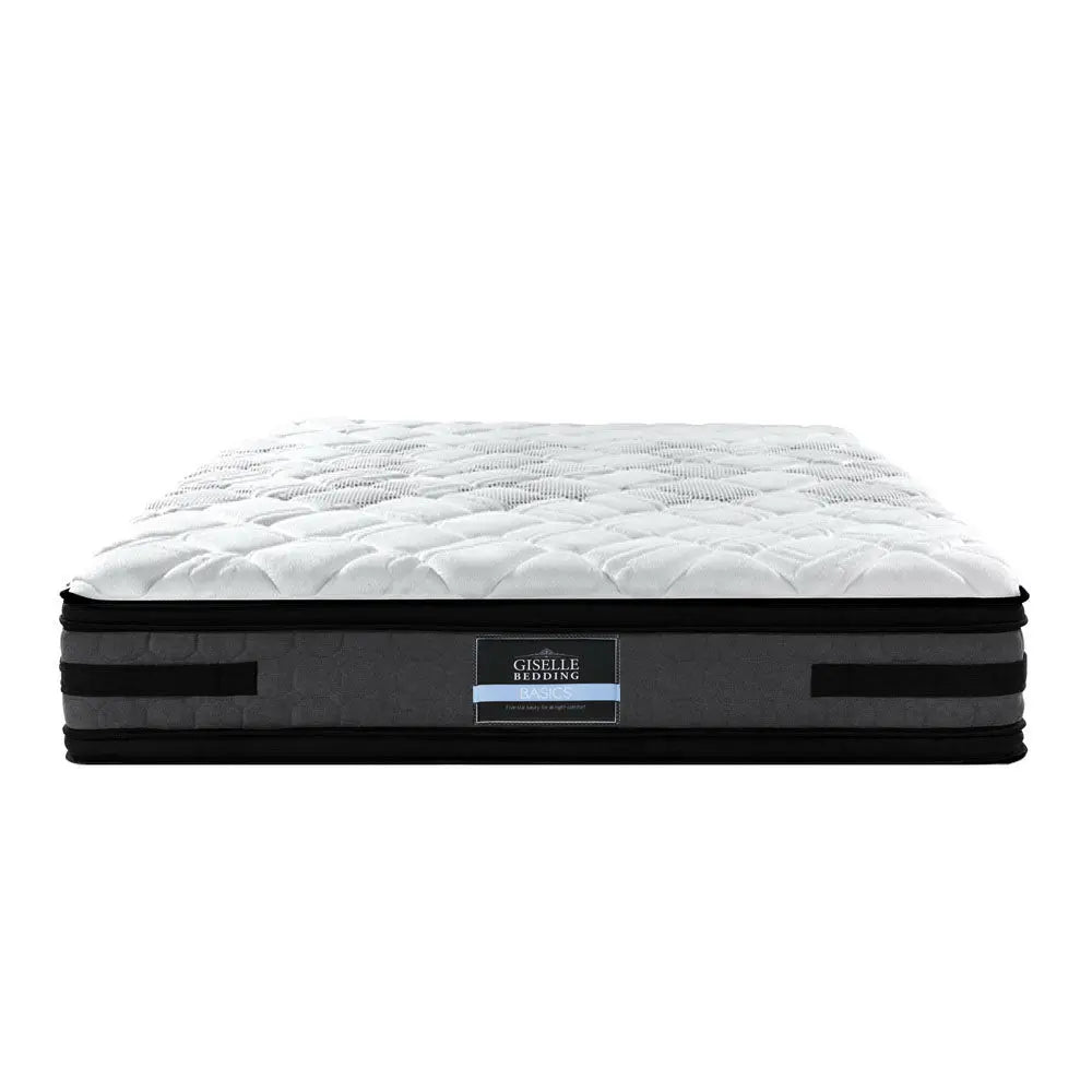 Giselle Bedding Luna Euro Top Cool Gel Pocket Spring Mattress 36cm Thick Double Giselle