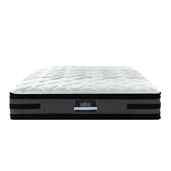 Giselle Bedding Luna Euro Top Cool Gel Pocket Spring Mattress 36cm Thick Double Giselle
