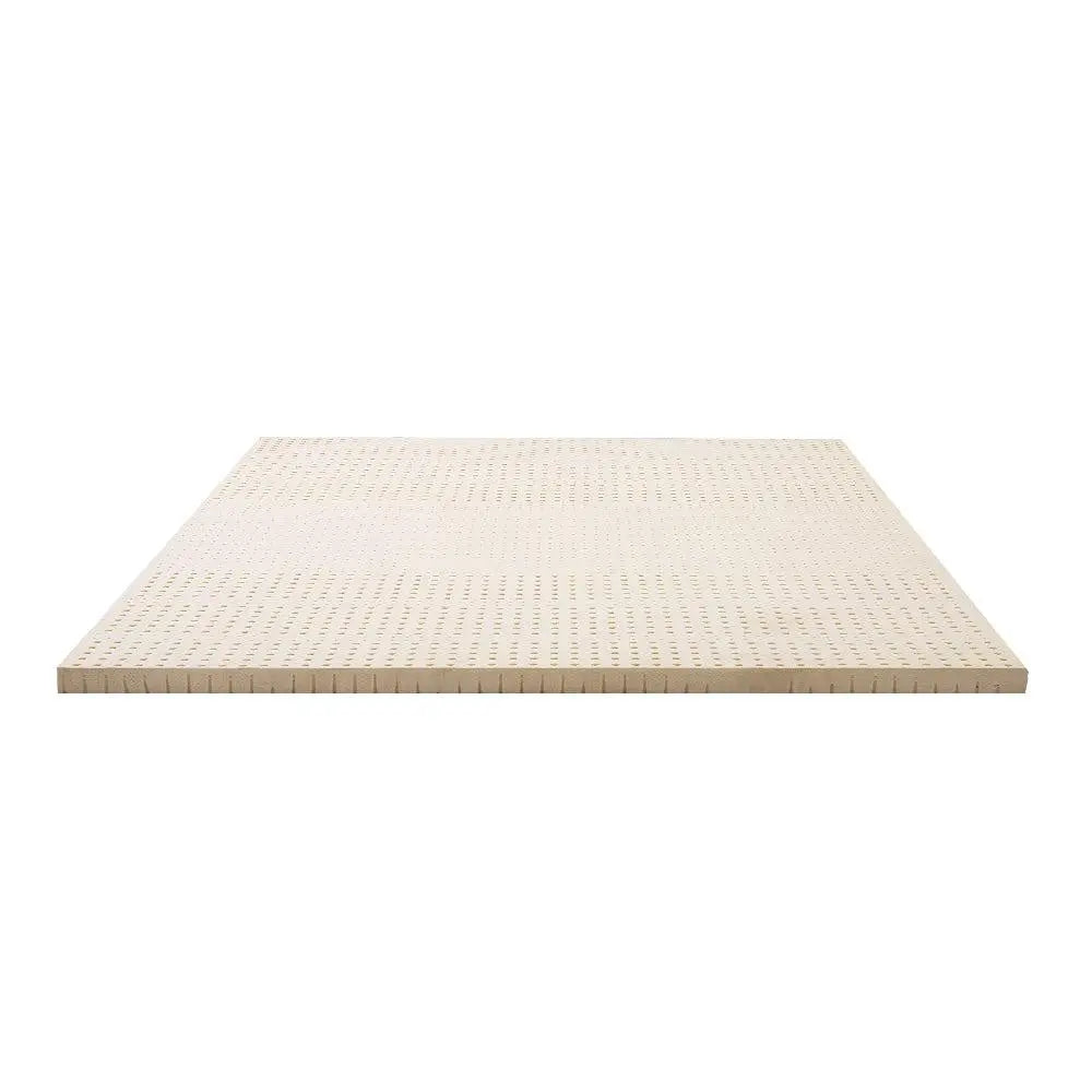 Giselle Bedding Pure Natural Latex Mattress Topper 7 Zone 5cm Double Giselle