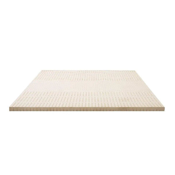 Giselle Bedding Pure Natural Latex Mattress Topper 7 Zone 5cm Double Giselle