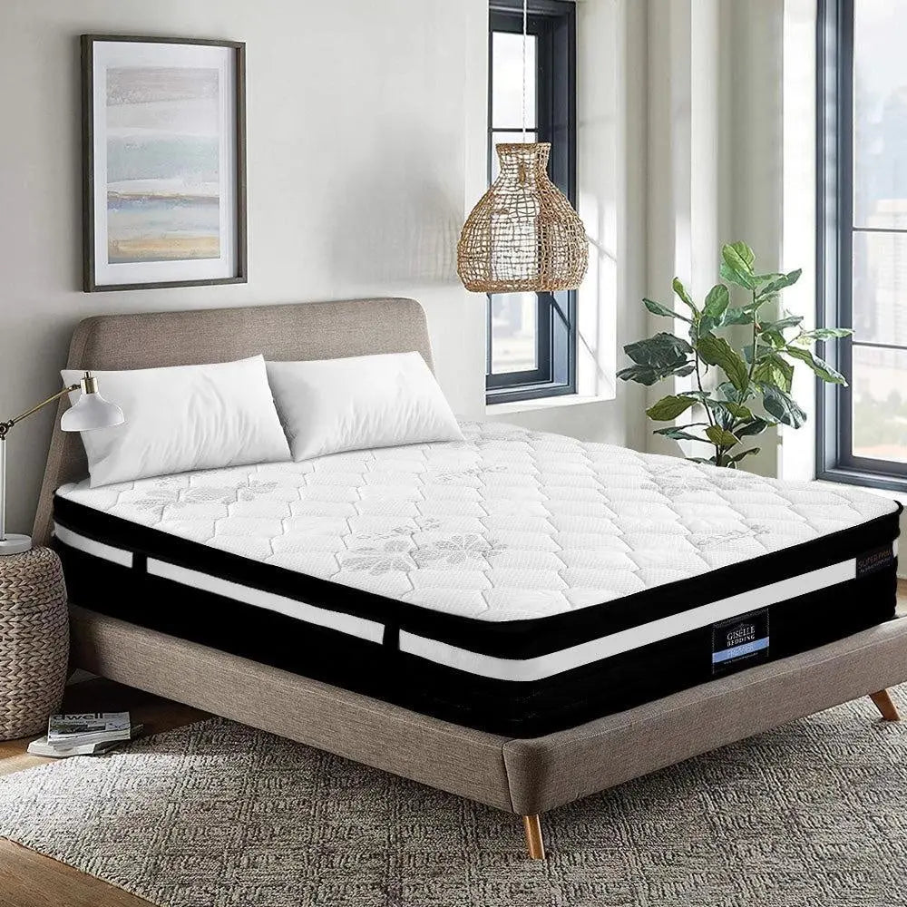 Giselle Bedding Regine Euro Top Pocket Spring Mattress 28cm Thick - Queen Giselle
