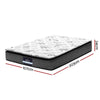 Giselle Bedding Rocco Bonnell Spring Mattress 24cm Thick King Single Giselle
