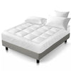 Giselle Queen Mattress Topper Bamboo Fibre Pillowtop Protector Giselle