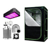 Greenfingers Grow Tent 1000W LED Grow Light 120X120X200cm Mylar 6" Ventilation Deals499