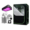 Greenfingers Grow Tent 1000W LED Grow Light 150X150X200cm Mylar 6" Ventilation Deals499