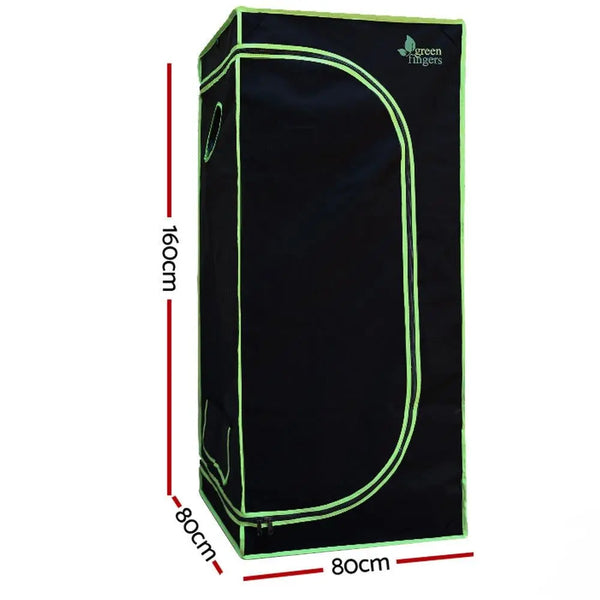 Greenfingers Grow Tent 1000W LED Grow Light 80X80X160cm Mylar 4" Ventilation Deals499