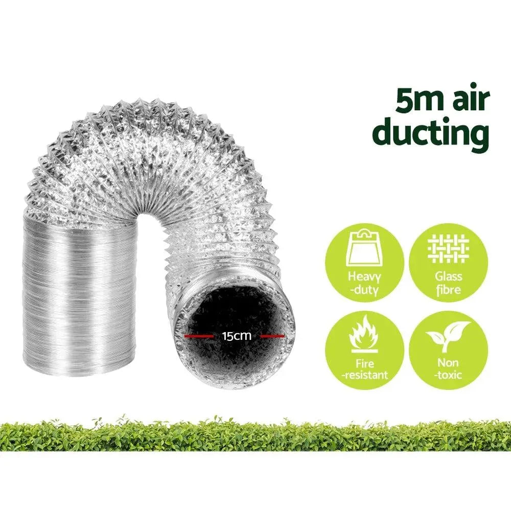 Greenfingers Grow Tent 1200W LED Grow Light 120X120X200cm Mylar 6