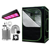 Greenfingers Grow Tent 1200W LED Grow Light 150X150X200cm Mylar 6" Ventilation Deals499