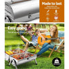 Grillz Portable BBQ Drill Outdoor Camping Charcoal Barbeque Smoker Foldable Deals499