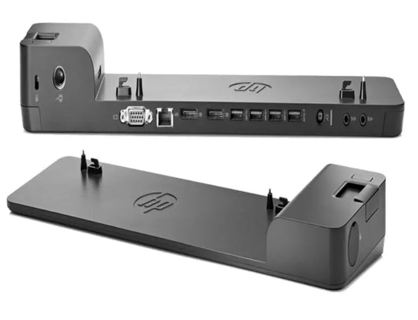 HP UltraSlim Docking Station - 4xUSB3.0 2xDP 1xVGA RJ45 for ZenBook14 15 ProBook 640 650 Elitebook 820 840 850 1020 1040 9470m 9480m Pro X2 HP
