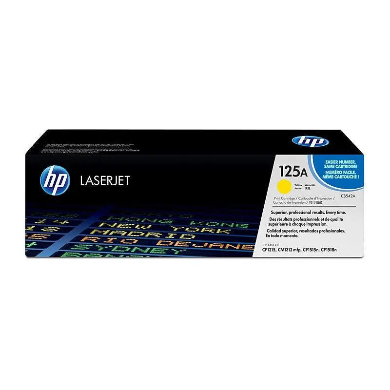 HP #125A Yellow Toner CB542A HP
