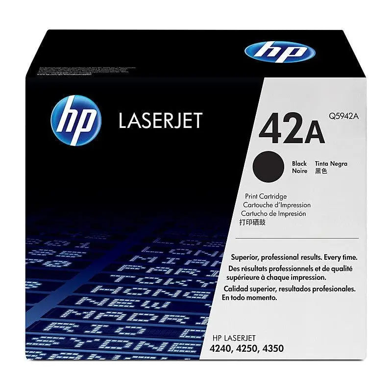 HP #42A Black Toner Q5942A HP