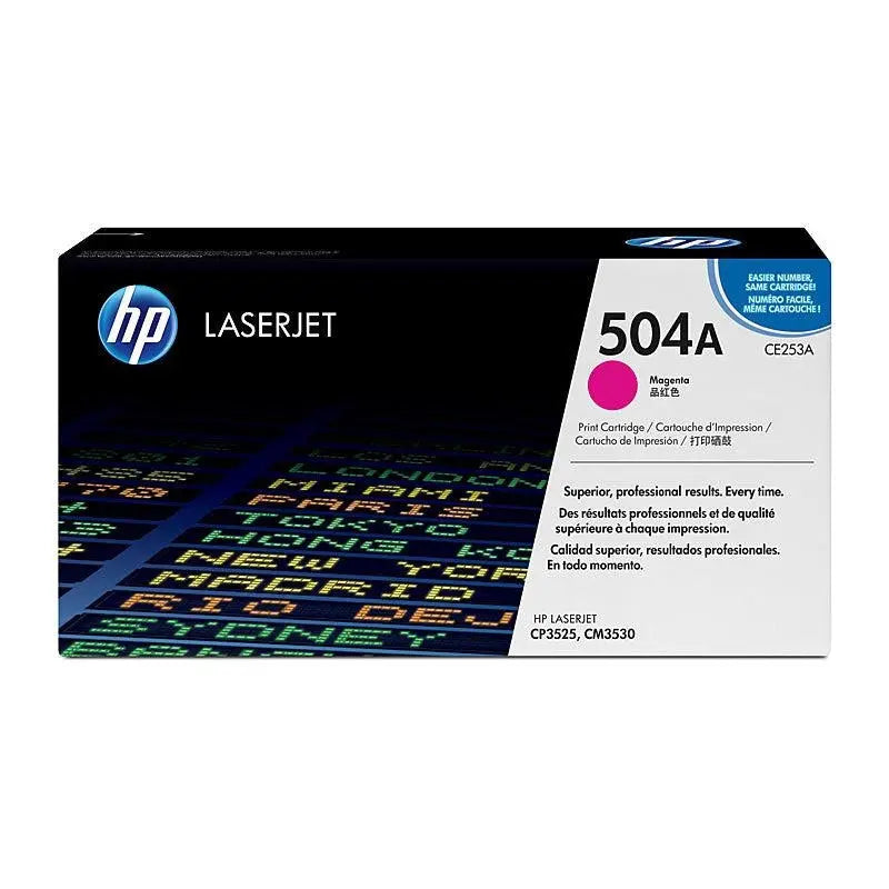 HP #504A Magenta Toner CE253A HP
