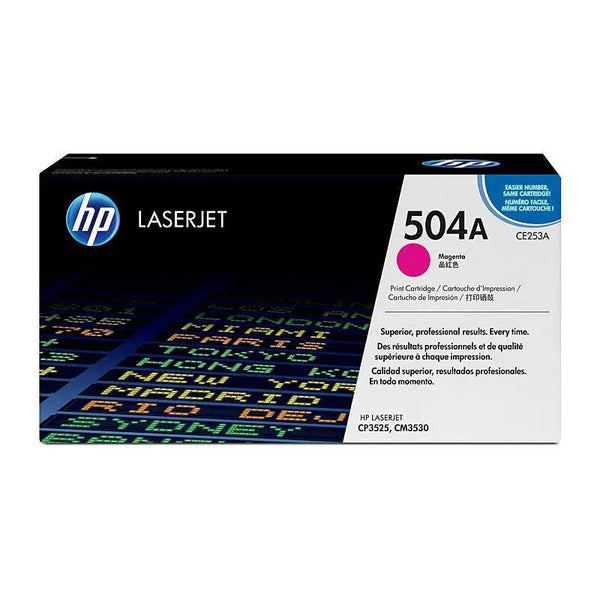 HP #504A Magenta Toner CE253A HP