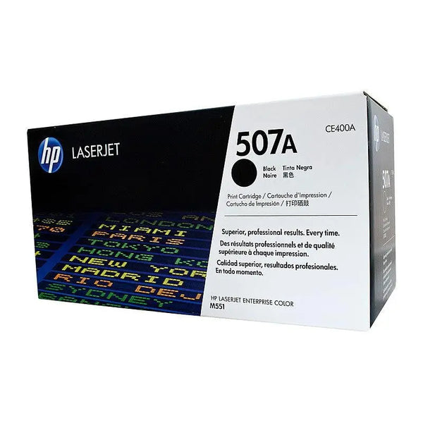 HP #507A Black Toner CE400A HP