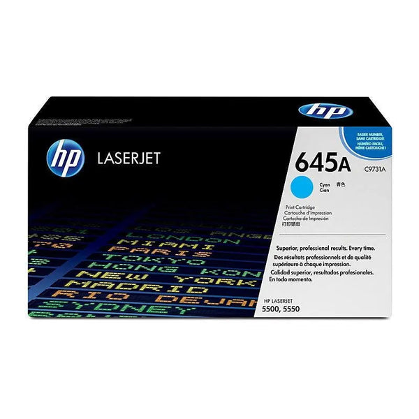 HP #645A Cyan Toner C9731A HP