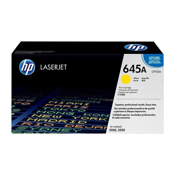 HP #645A Yellow Toner C9732A HP