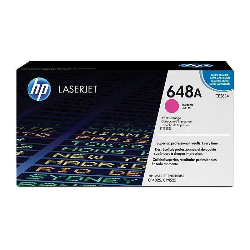 HP #648A Magenta Toner CE263A HP