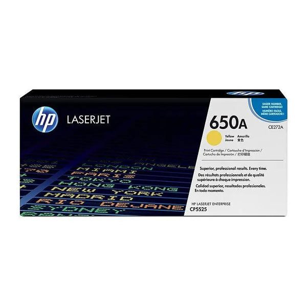 HP #650A Yellow Toner CE272A HP