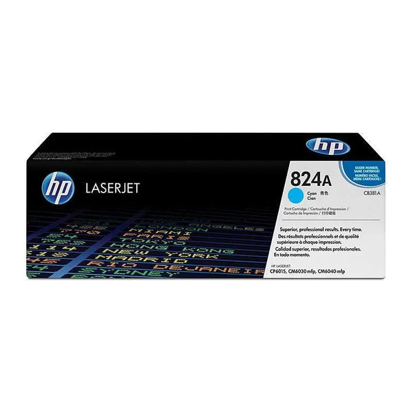 HP #824A Cyan Toner CB381A HP