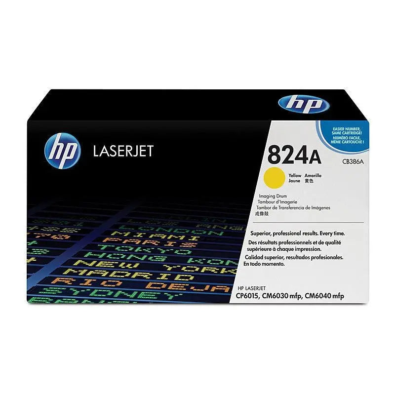 HP #824A Yellow Drum CB386A HP