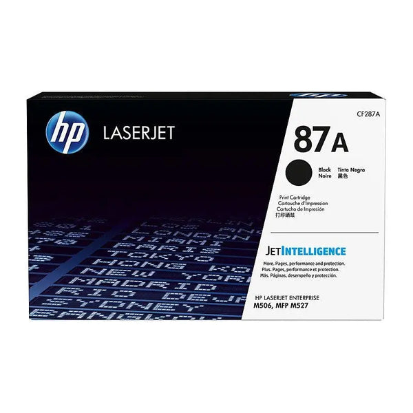 HP #87A Black Toner CF287A HP