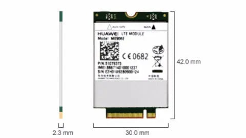 HUAWEI 4G LTE Int Modem MU906E 4G LTE for LeaderTab W150,W170 HUAWEI