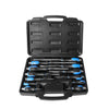 Screwdriver Set 12PCS Cr-V Magnetic Tip Hex End Automotive Workshop Hand Tool Deals499