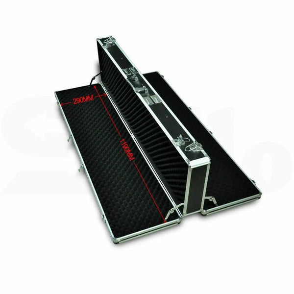 Hard Aluminium Double Sided Hunting Gun Cases Safes Bags Rifle Shot Carry Boxes Deals499