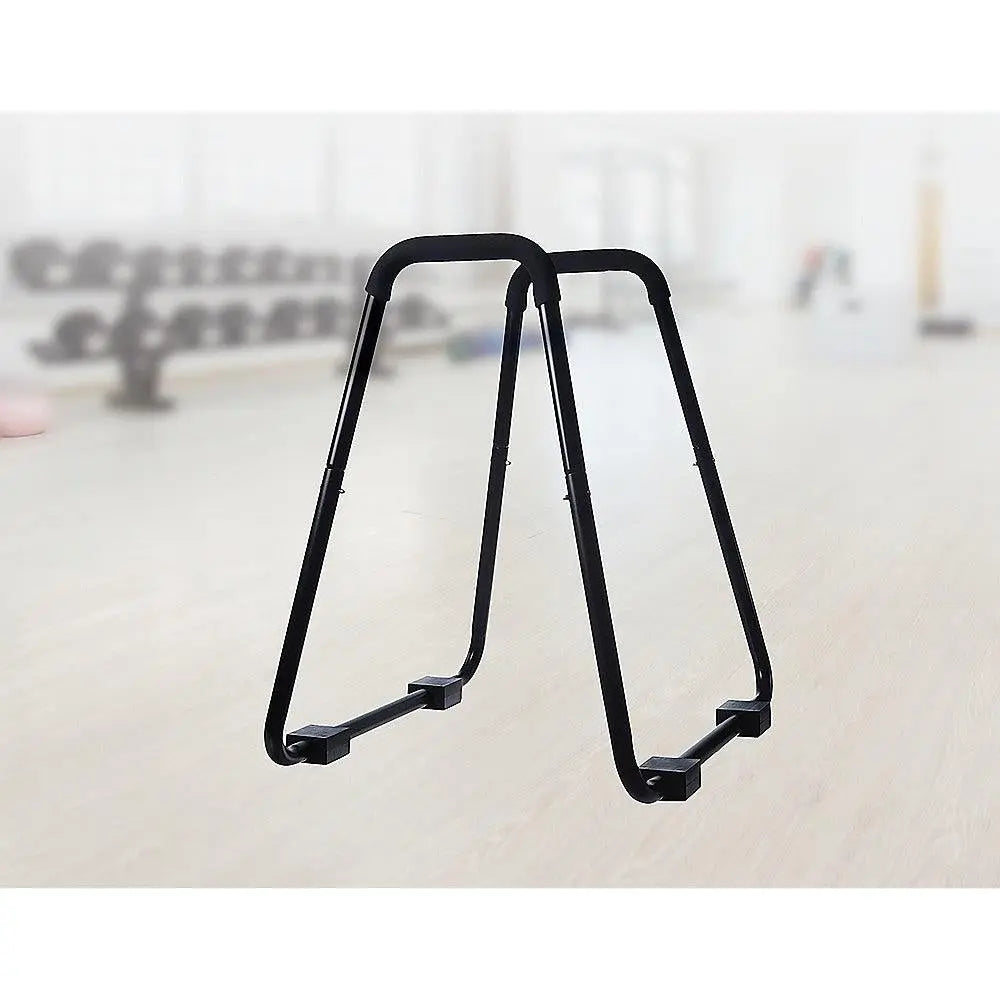 Heavy Duty Body Press Core Bars Push Up Home Gym Parallette Stand Deals499