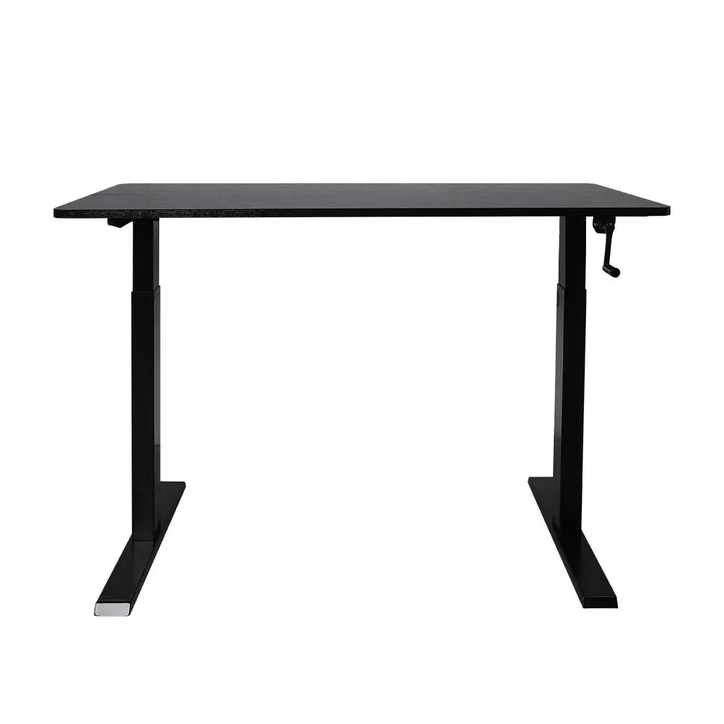 Height Adjustable Desk Office Furniture Manual Sit Stand Table Riser Home Study Deals499