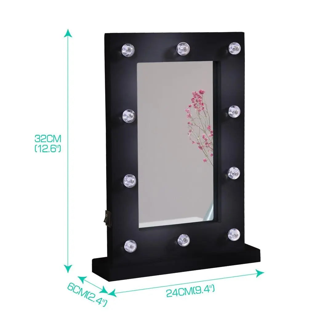 Hollywood LED Vanity Mirror Light Kit for Makeup Dressing Table Black Deals499