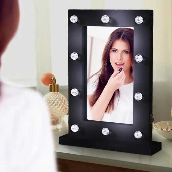 Hollywood LED Vanity Mirror Light Kit for Makeup Dressing Table Black Deals499