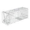 Humane Animal Trap Cage 94 x 34 x 36cm - Silver Deals499
