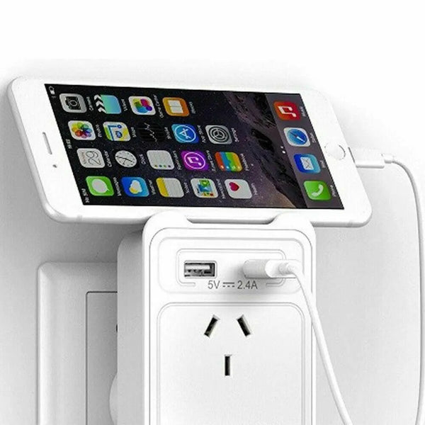 Huntkey 2 Outlet Surge Protected Powerboard with Dual USB Charging Ports Deals499