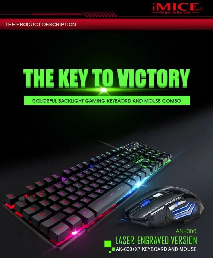 IMICE AN-300-X7 USB WIRED BACKLIT KEYBOARD Deals499